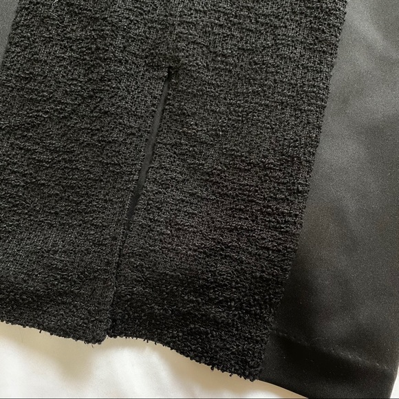 Calvin Klein textured panel black pencil skirt - Picture 8 of 9